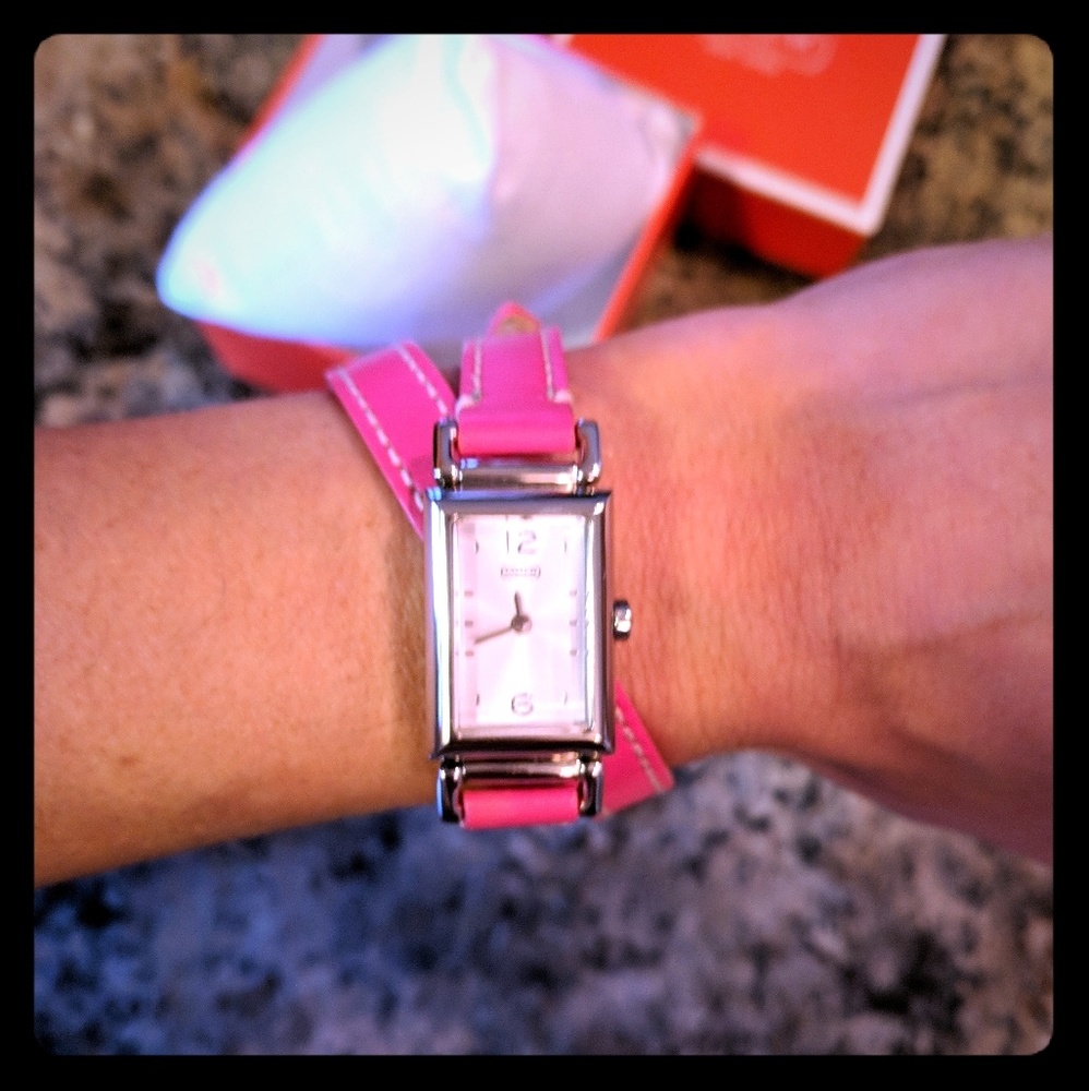 Coach wrap watch